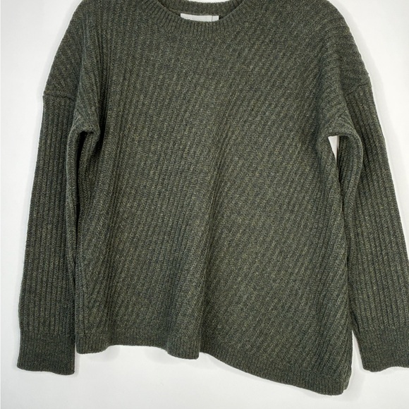 Vince Dark Green Wool Sweater Size S #0036 - Picture 1 of 14